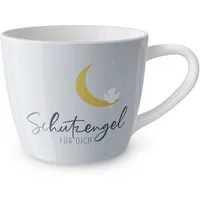La Vida Tasse Kaffeetasse Teetasse Tasse Maxi Becher für dich la vida "Schutzengel, Material: Porzellan