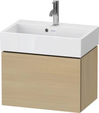 Duravit L-Cube Waschtischunterbau wandhängend Mediterrane Eiche Matt 584x391x394 mm - LC611907171 LC611907171