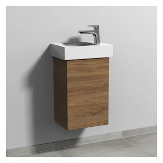 Sanipa 3way Waschtischunterbau zu Geberit iCon Waschtisch mit 1 Tür, Eiche-Kansas SM65859