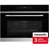 Hanseatic Einbau-Mikrowelle TV950E4AS-T00E00, Grill, Ober-/Unterhitze, Mikrowelle, Heißluft, Unterhitze, inkl. 3 Jahre Herstellergarantie