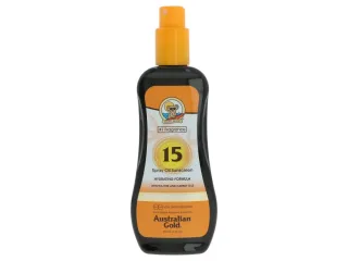 Australian Gold Carrot Spray Oil Sunscreen SPF15.
