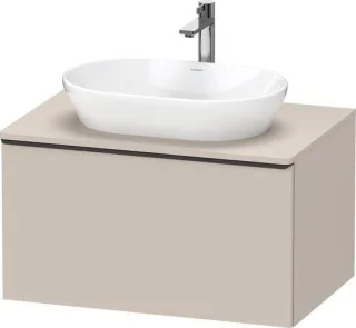 Duravit D-Neo Konsolenwaschtischunterbau wandhängend Taupe Matt 800x550x459 mm - DE49470BD910000 DE49470BD910000