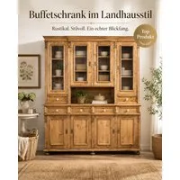 Wohnpalast Buffet Gründerzeit Buffetschrank Weichholz