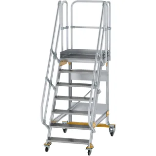 Munk Plattformtreppe fahrbar 60° Stufenbreite 800 mm - 600727