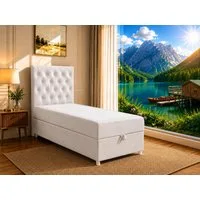Best for Home Boxspringbett Trinity K-14 Boxspringbett mit Bettkasten & Bonnell-Federkern (Einzelbett, Polsterbett gepolstertes Kopfteil, Jugendbett, Kinderbett, 3-St., 70x200 80x200 90x200 100x200 cm), Handwerksqualität, TOP Preis-Leistungs-Verhältn