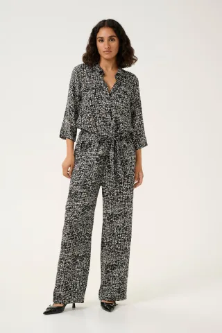 Overall Regular fit black multi