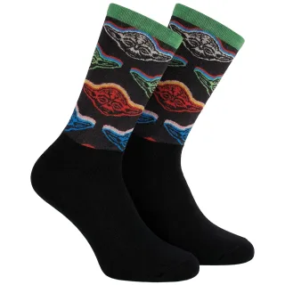 Lustige bedruckte lange Socken für Männer und Frauen
