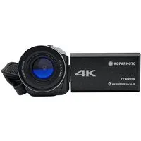 AgfaPhoto CC4000WBK Camcorder (4K-Video, 24 MP, 18x Zoom, wasserdicht, drehbares Display)