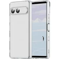 CoolGadget Handyhülle Transparent Ultra Slim Case für Sony Xperia 10 VII 6,1 Zoll, Silikon Hülle Dünne Schutzhülle für Xperia 10 VII 2025 Hülle