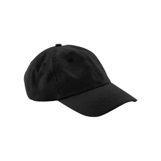 Beechfield - Baseball-Mütze Verkleidet (Schwarz)