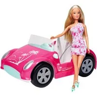 SIMBA Anziehpuppe Steffi Love Beach Car