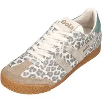 Gola ELAN SAFARI Sneaker Snow Leopard Light Caramel Gold Green Mist