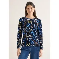 CECIL Langarmshirt im soften Baumwoll-Mix