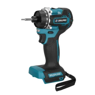 Drillpro 20+1 Brushless Electric Screwdriver 1000W Peak Torque with Dual Speed Capabilities Compatible with 18V Batterie