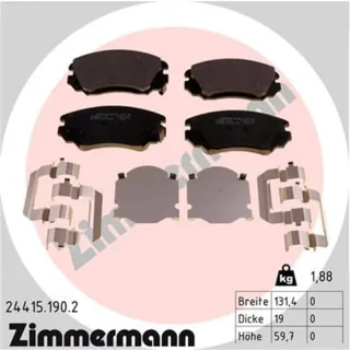 Zimmermann Bremsbel?ge vorne Chevrolet Malibu Opel Insignia Saab 9-5