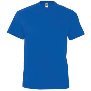 SOLS Herren Victory T-Shirt, V-Ausschnitt, Kurzarm (Königsblau)