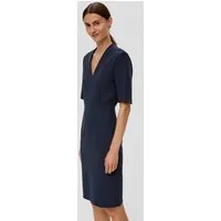 s.Oliver Minikleid Kleid Etuikleid aus Viskosemix