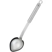 RÖSLE Küchenschaufel RÖSLE Portionslöffel Schöpflöffel mit Silikonrand