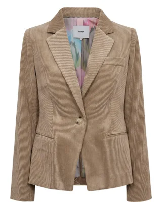 Nümph - NUCELISE FITTED BLAZER gray morn - Gr. - 36