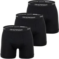 Emporio Armani Boxer Herren Boxershort 3er Pack Baumwolle CORE LOGOBAND (Packung, 3er Pack)
