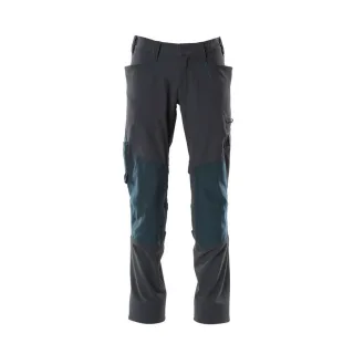 MASCOT Herren Hose mit Knietaschen ACCELERATE Schwarzblau 47 - 18079-511-010-82C47