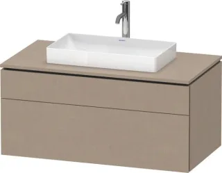 Duravit L-Cube Konsolenwaschtischunterbau wandhängend Leinen Matt 1020x550x482 mm - LC4881075750000 LC4881075750000