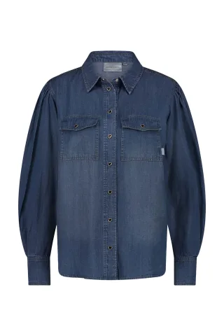 Fabienne Chapot - Bluse - Fabienne blau - Gr. - 36