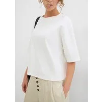 bonprix T-Shirt Oversize-Style, mit Rundhalsausschnitt, aus Baumwolle