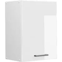 Vicco Hängeschrank R-Line, Weiß Hochglanz/Weiß, 45 cm (1-St)