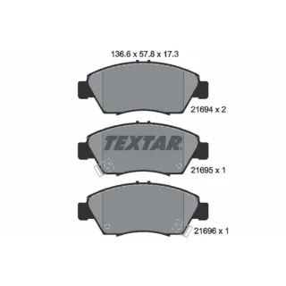 Textar Zubeh?r f?r Bremsbacken Hyundai Kia Ssangyong 97037700