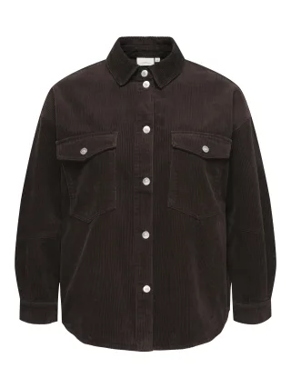 ONLY CARMAKOMA - CARTIGGY L/S CORD SHACKET PNT NOOS - Gr. - 54