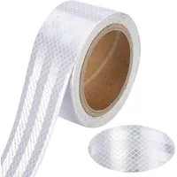FELIXLEO Fahrradreflektor Reflektierendes Klebeband 10m x 5cm Weiß Wasserdicht Selbstklebend, (1 St)