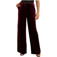 Love & Roses Samthose Love & Roses Samthose mit weitem Bein, Regular (1-tlg)
