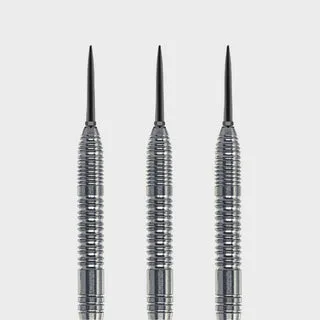 Steel Dart Barrel Zylinder Grip2 V5 - Silber / 21g