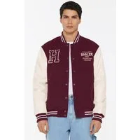 Harlem Soul Collegejacke mit Stickerei