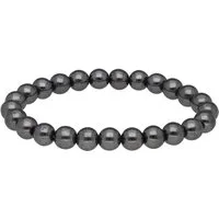 Lebensquelle Plus Perlenarmband Set Hämatit Kugelarmband, 8 mm