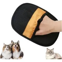 Ledander Fellpflegehandschuh Wiederverwendbare statische Haustierhaare für Katzen& Hunde Handschuhe, (1-tlg), ideal für die Entfernung von Haustierhaaren auf Kleidung, Sofas