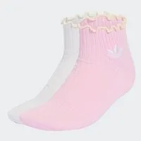 adidas Originals Sportsocken RUFFLE QUARTER (2-Paar)