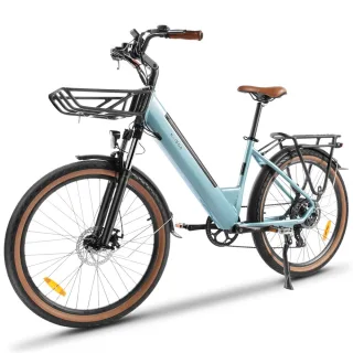 [EU DIRECT] KAISDA K601 Electric Bike 36V 16AH Battery 250W Motor Top Speed 25KM/H 26inch Tires 90-100KM Max Mileage 150