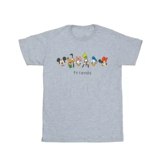 Disney - "Mickey Mouse And Friends" T-Shirt für Damen (Grau)