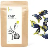 tea exclusive Tee Blue Pea Flower, Anchan Blüten (Clitoria ternatea), 80g Beutel