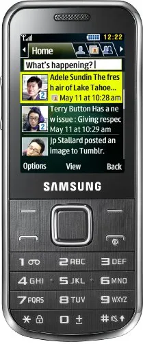Samsung C3530 chrom-silver