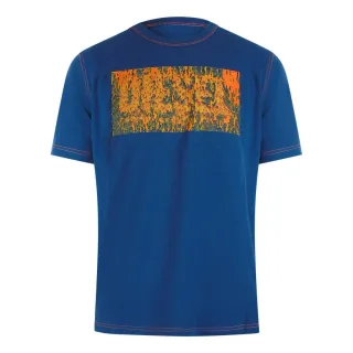 Diesel - T-Shirt für Herren, Baumwolle (Fähnrich Blau)