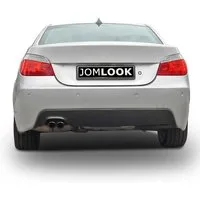 OMAC Frontstoßstange Heckstoßstange für BMW E60 2003-2010 Schwarz 1tlg, 1-St.