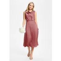 SWING Cocktailkleid Taillierter Schnitt mit fließendem Rockteil