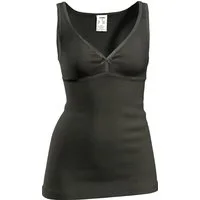 HERMKO Unterhemd Merinowolle/Tencel BH-Hemd mit Glanzband angenehm weich