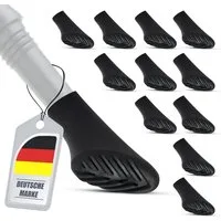 ECENCE Nordic-Walking-Stöcke 12x Gummipuffer für Nordic Walking Stöcke Pads &