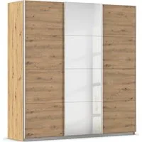OTTO home Schwebetürenschrank Kleiderschrank Schrank Schlafzimmerschrank Garderobe AGORDO (Breiten 203/271/315/360 cm in drei Griff-Farben - NEU: Farbe SCHWARZ) Top Innenausstattung, in 4 Breiten und 2 Höhen MADE IN GERMANY
