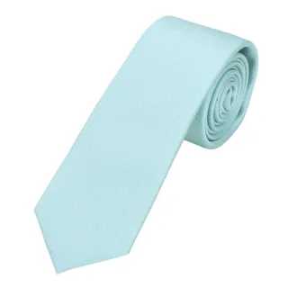 seidenfalter - Krawatte Uni 6,0-6,5cm aqua - Gr. - OS