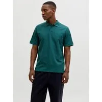 Jack & Jones Poloshirt JJEAUSTIN POLO SS NOOS Materialmix, regular fit
